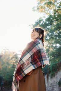 パリ街並み モンマルトル 秋の雰囲気を感じる写真