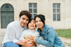 ヴァンセンヌの森 ファミリーフォト パリ