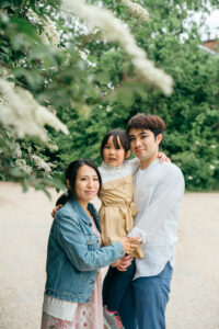 ヴァンセンヌの森 ファミリーフォト パリ