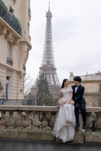カモアン通り 雨の後のしっとりとした雰囲気のポートレート