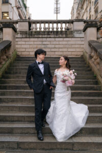 カモアン通り 雨の後のしっとりとした雰囲気のポートレート