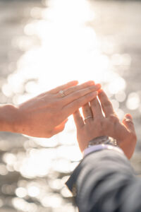 パリ セーヌ川 指輪ショット