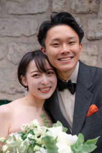 微笑む美男美女