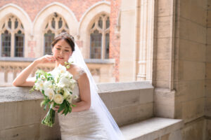 パリでのフォトウェディング ソロ写真