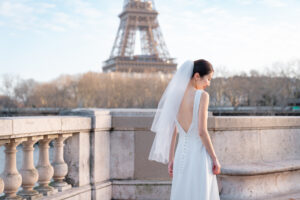 ウェディング　女性のポートレート