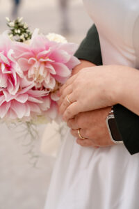 新郎新婦の指輪